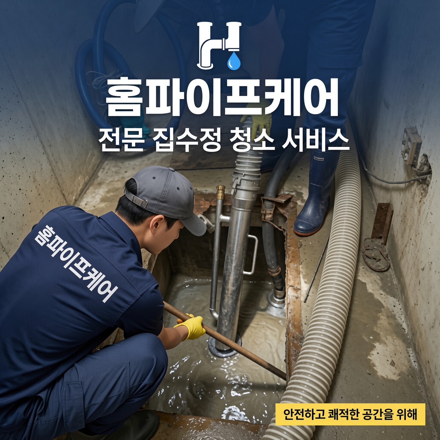 잠실동 하수구막힘 현장 사진